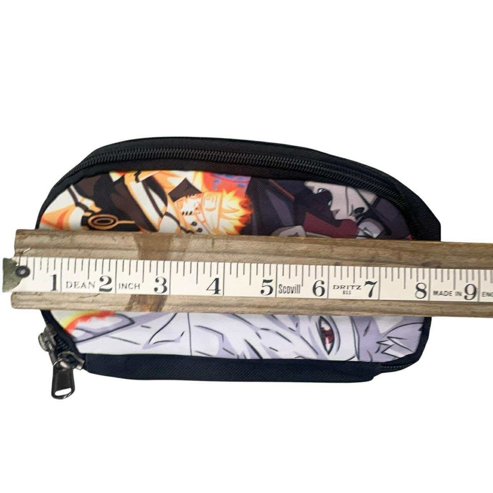 Naruto Nintendo switch Pencil Case Anime Zip Pouch Cosplay Makeup Organizer NEW - Picture 8 of 9